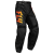 Spodnie cross quad dla dzieci FLY RACING F-16 YOUTH BLACK/ORANGE/YELLOW